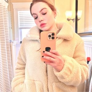 Lux Teddy Jacket szS/M